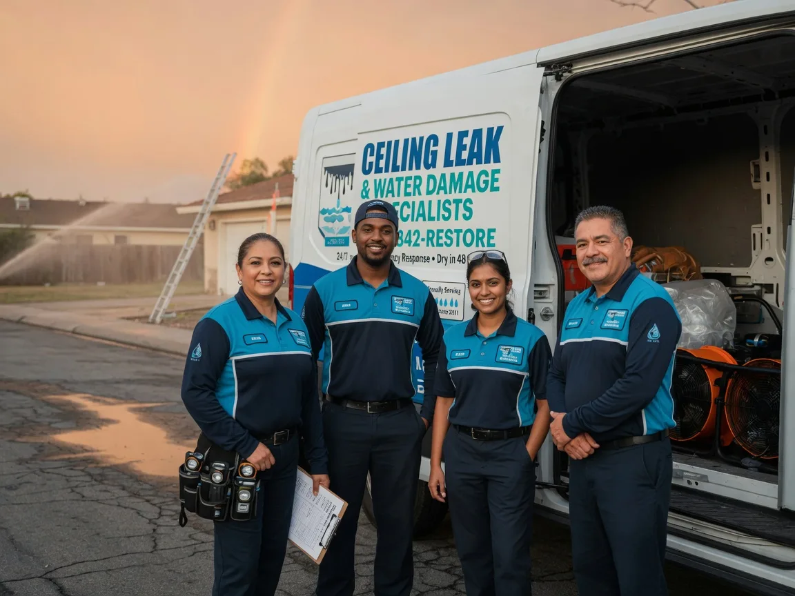 Ceiling Leak Cleanup company in Ether, NC
